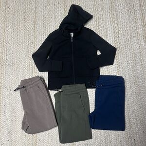 Member’s Mark 4 Pc Kids Everyday Tech Hoodie & Joggers Bundle, Small 6/7